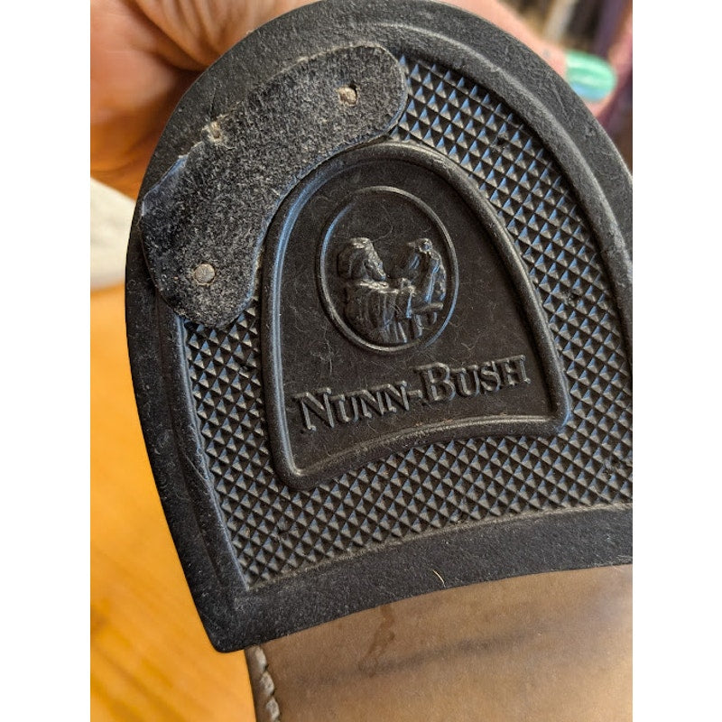 1970s Nunn Bush Brown Leather Dress Shoes
