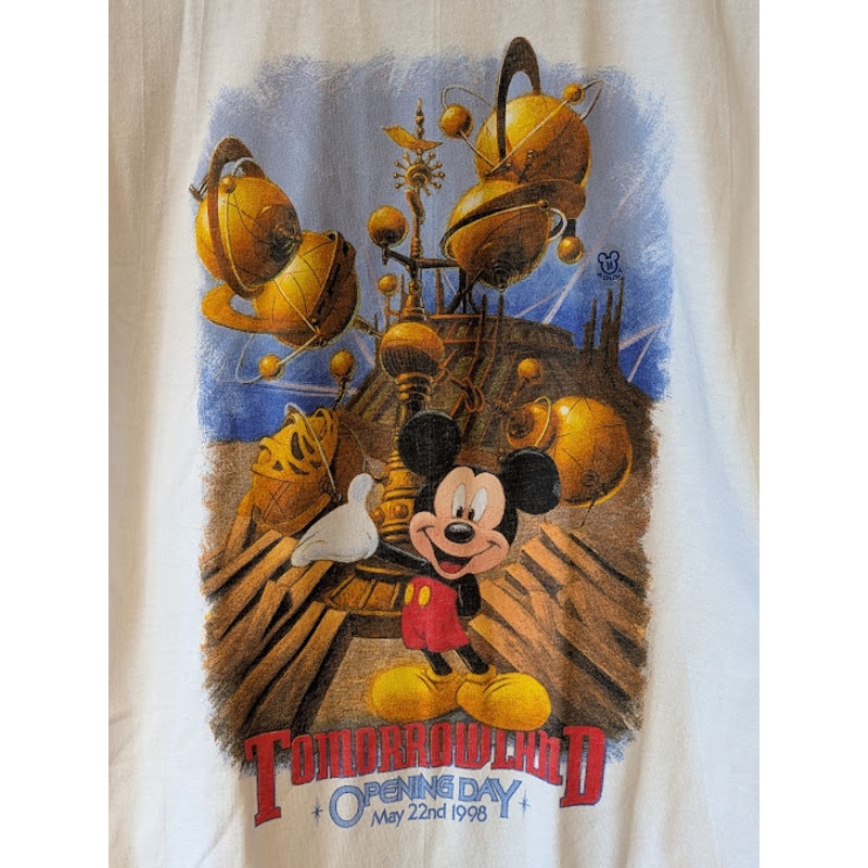 Vintage Single Stitch Disney Tomorrow World Tee