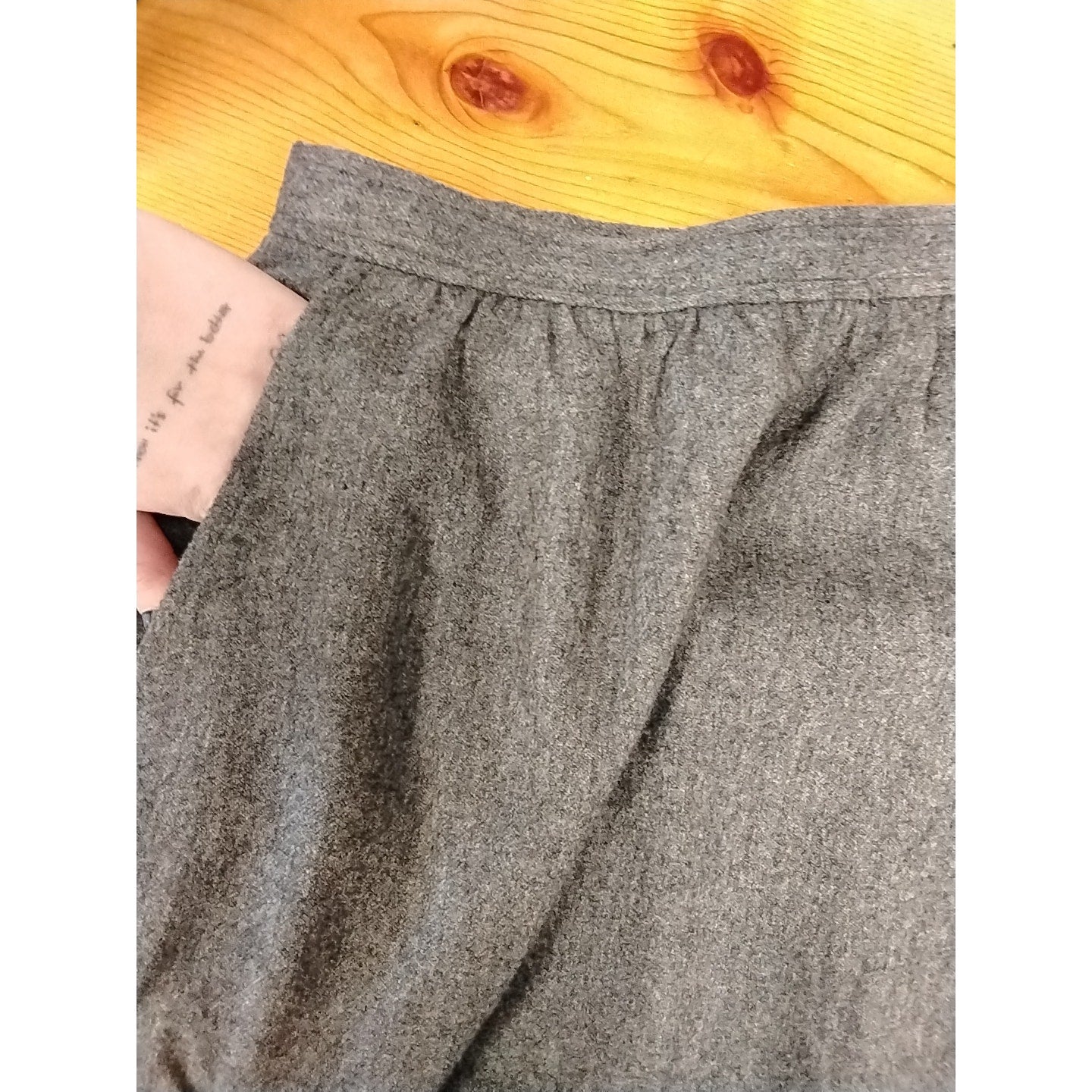 Evan Picone Gray Wool Set