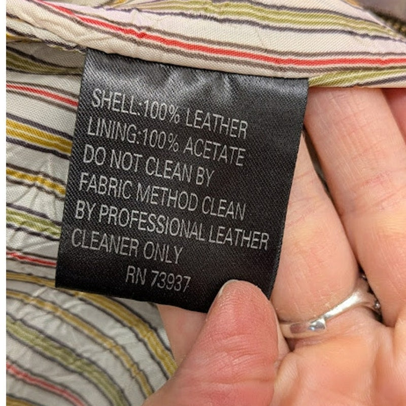 Brown Leather John Carlisle Leather Jacket