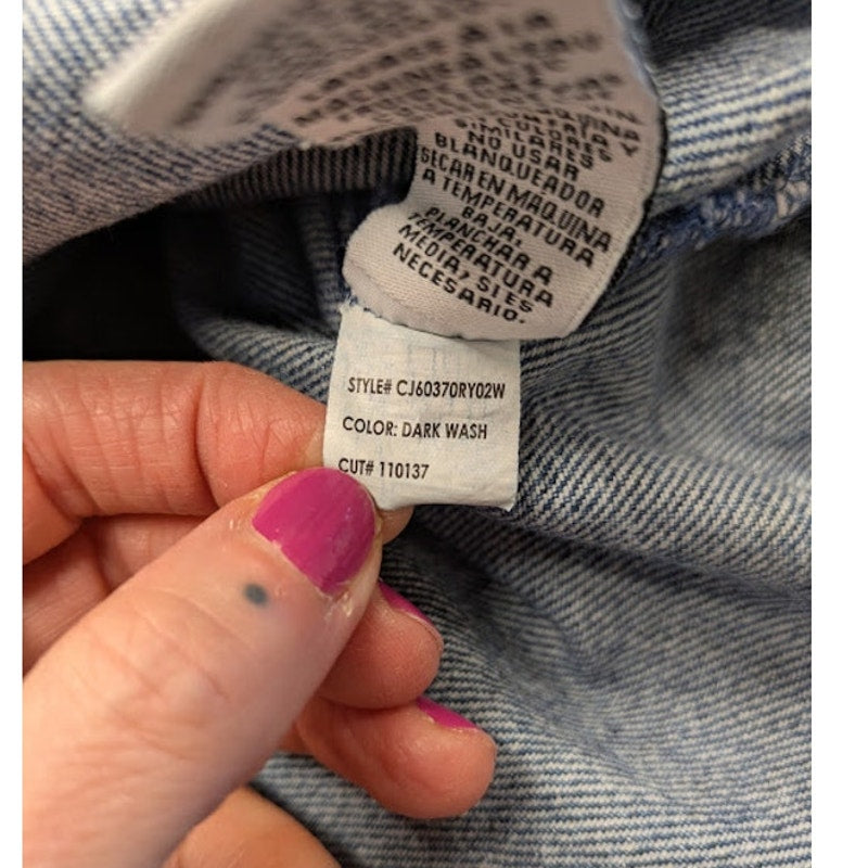 Celebrity Pink Light Wash Denim Jacket