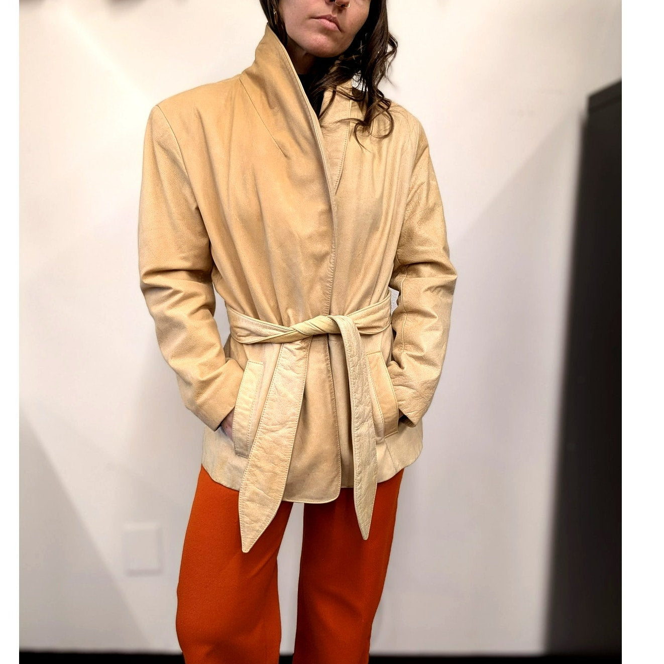 Adventure Bound Tan Leather Jacket