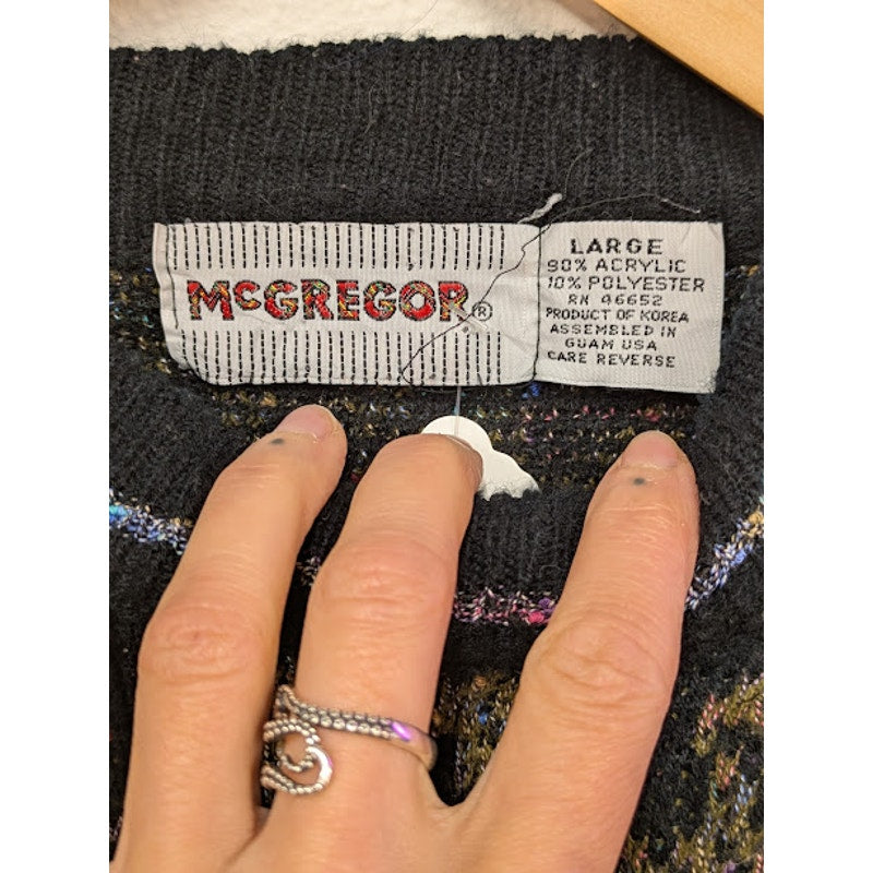 Mcgregor 1980s Goth Sweater