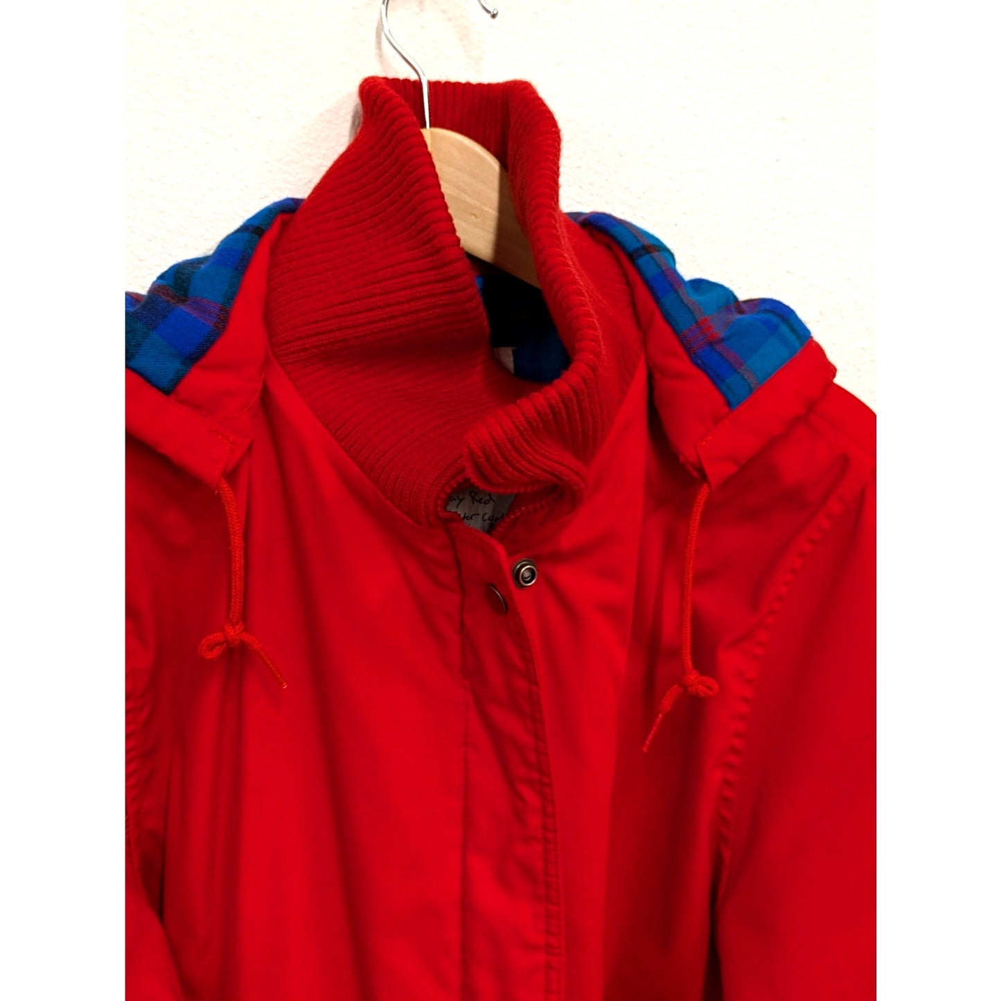 Red Windsor Bay Parka Coat