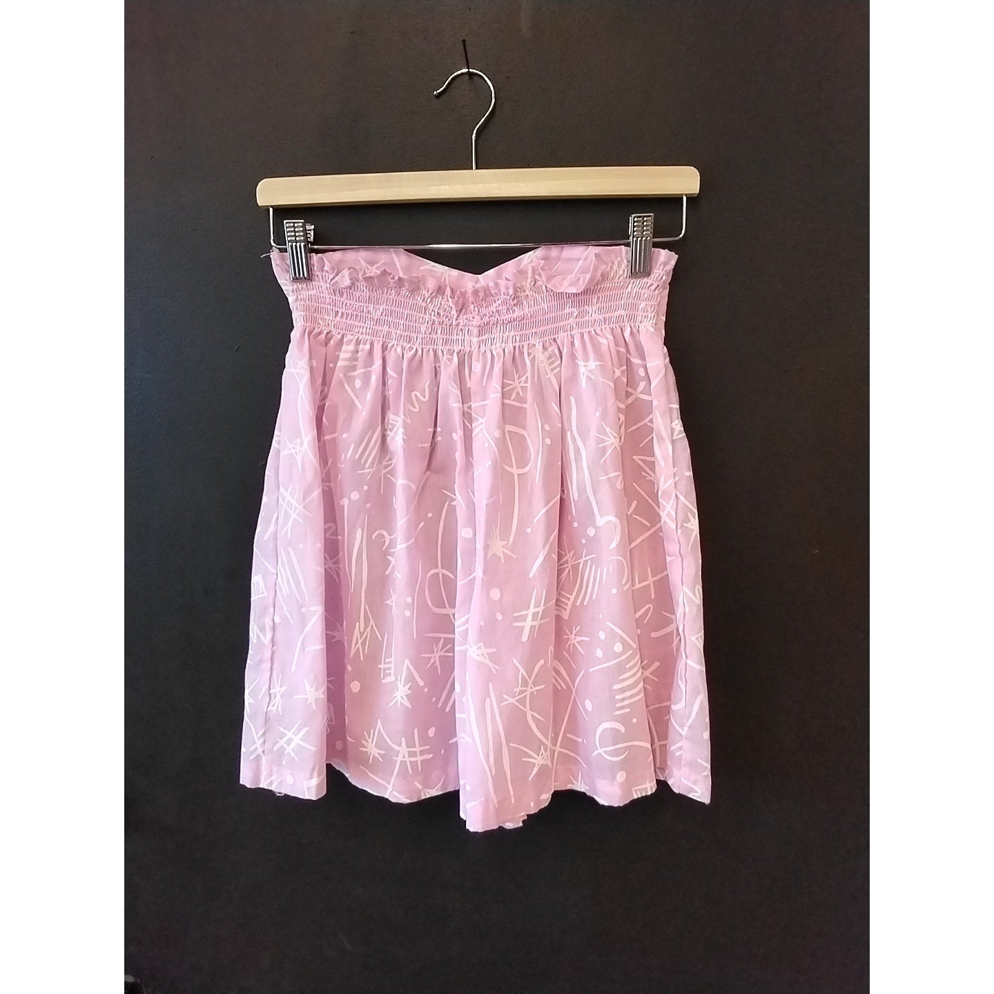 Pink & White Vintage Duck Soup Romper w/ Button Up Top