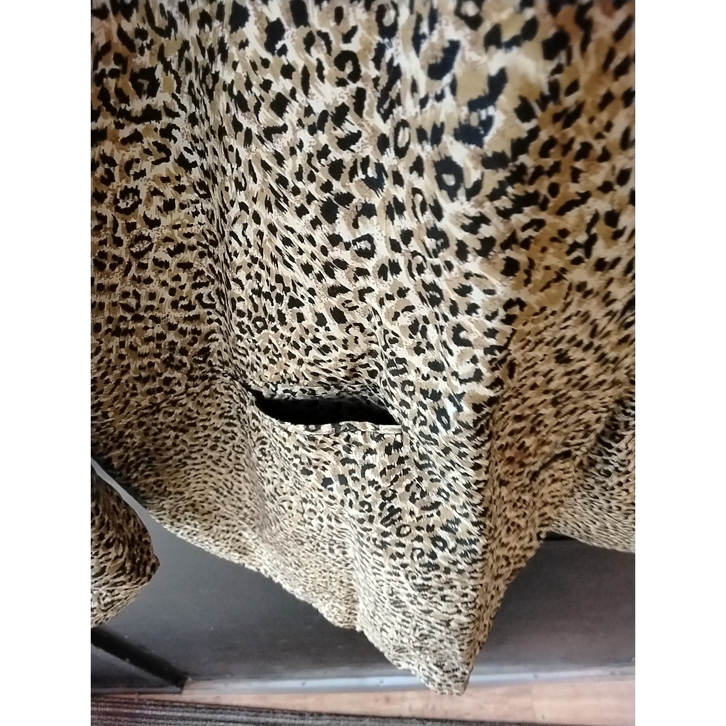 Anna and Frank Leopard Print Silk Jacket