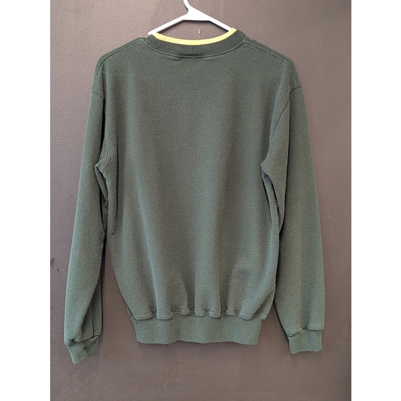 Vintage Forest Green Owl Family Sweatshirt