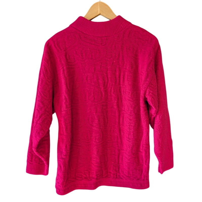 1980s Pink Spunky Sweater