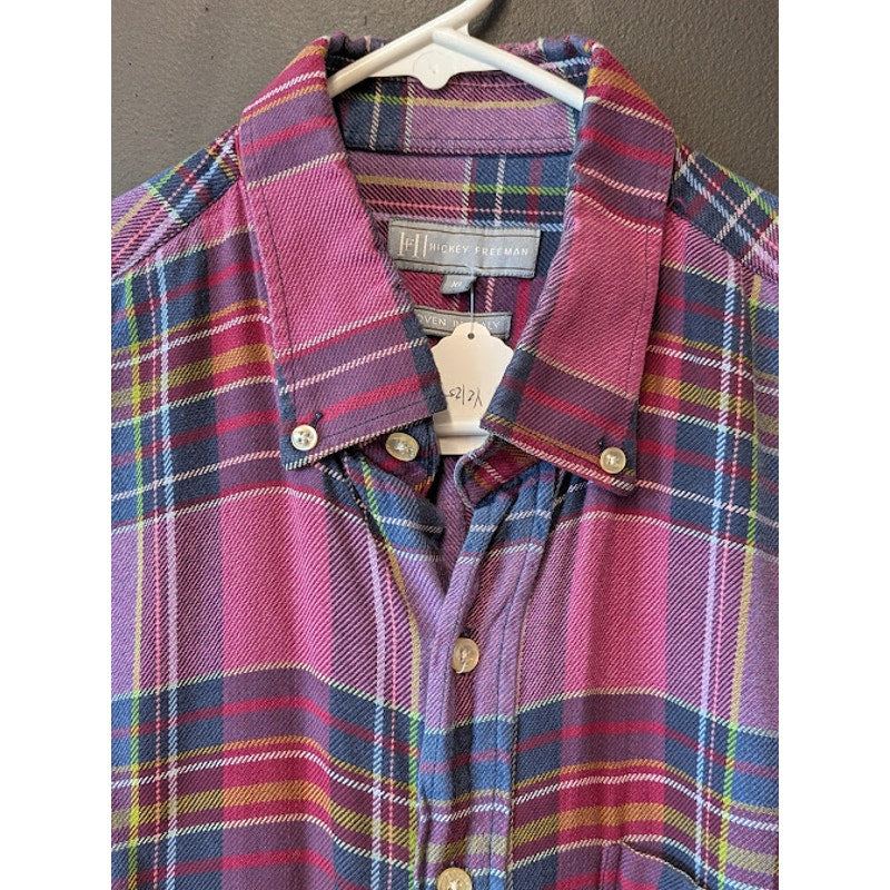Hickey Freeman Pink Flannel