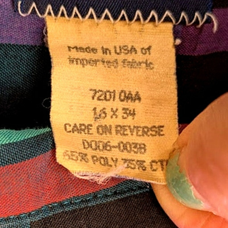 Vintage Wrangler Jewel Toned Plaid Snap Shirt