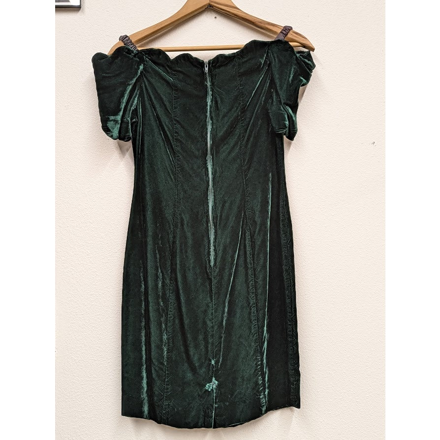 Vintage 80s Green Velvet Expo Nite Dress That One Vintage Shop Vintage 80s Green Velvet Expo Nite Dress That One Vintage Shop