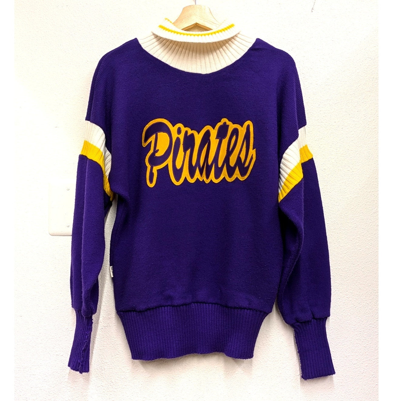 Vintage Pirates Turtleneck  Sweater