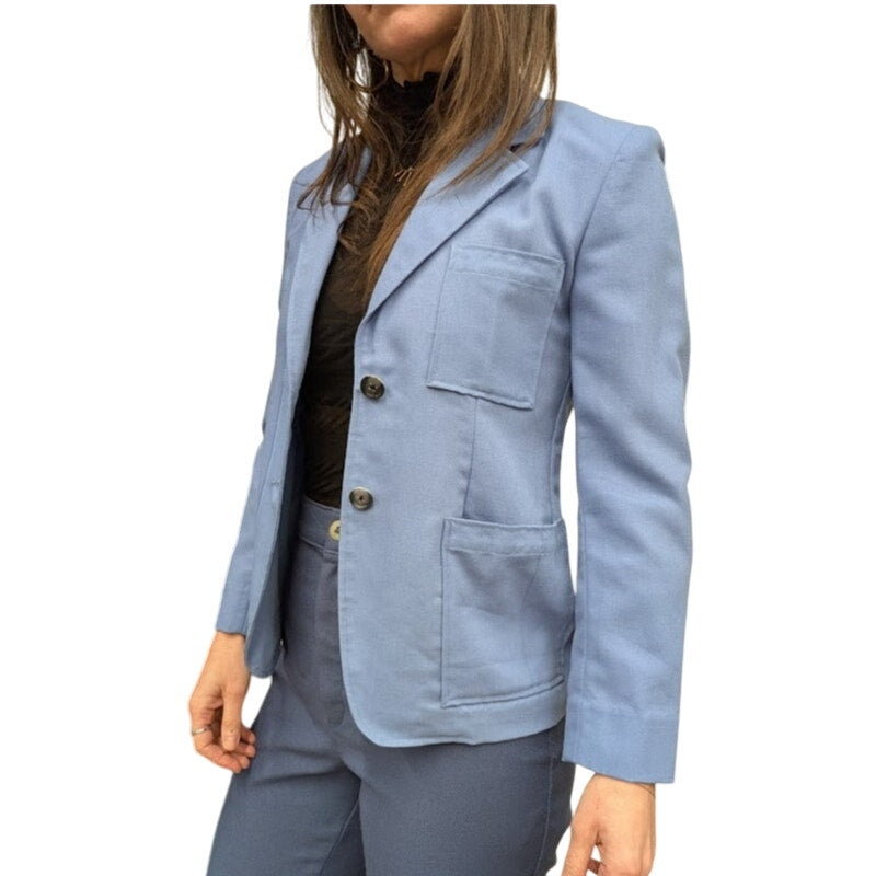 Vintage Baby Blue Blazer