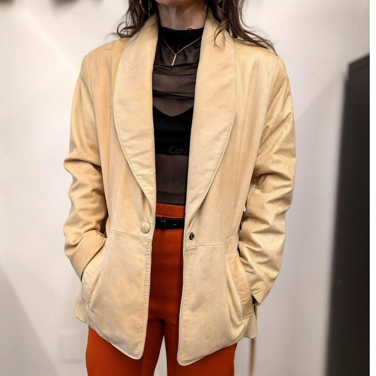 Adventure Bound Tan Leather Jacket