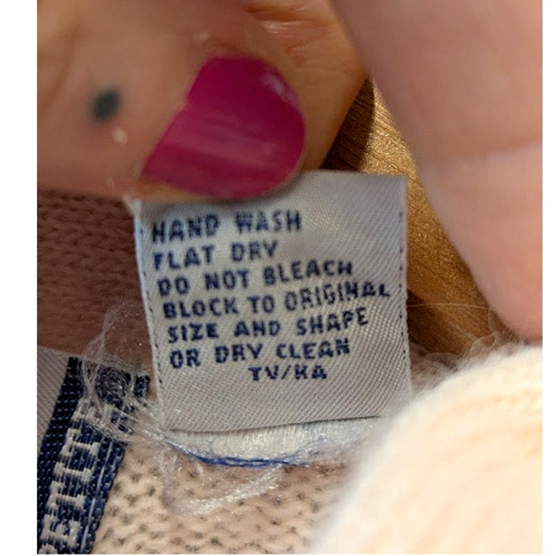 Vintage Diversity Blush Pink Wool Sweater