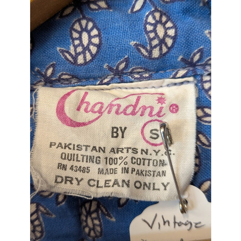 Chandni Pakastan Arts N.Y.C 100% Cotton Quilted Jacket