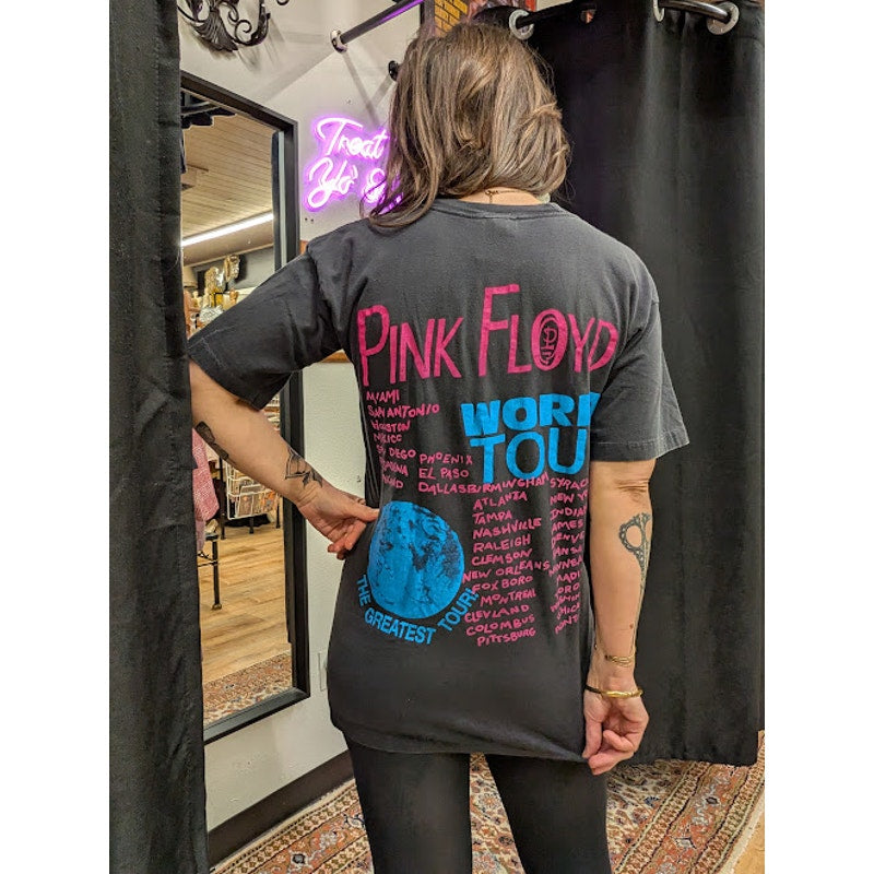 Vintage Single Stitch Pink Floyd World Tour T-shirt