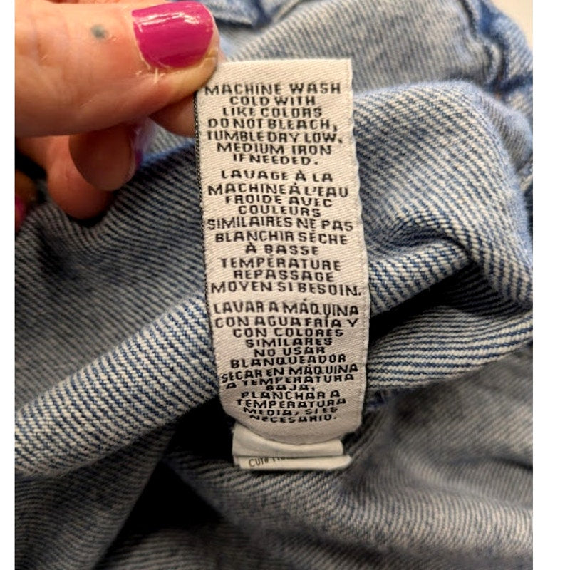 Celebrity Pink Light Wash Denim Jacket