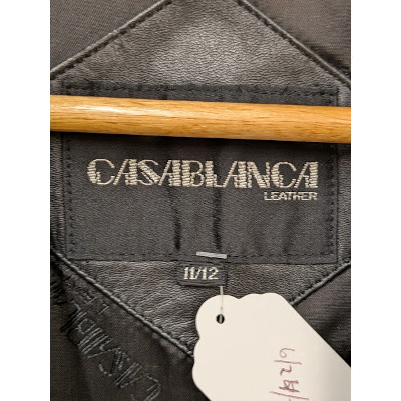 80s Casablanca Leather Jacket