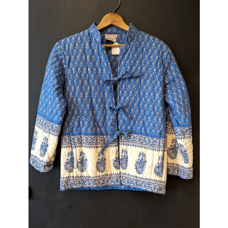 Chandni Pakastan Arts N.Y.C 100% Cotton Quilted Jacket