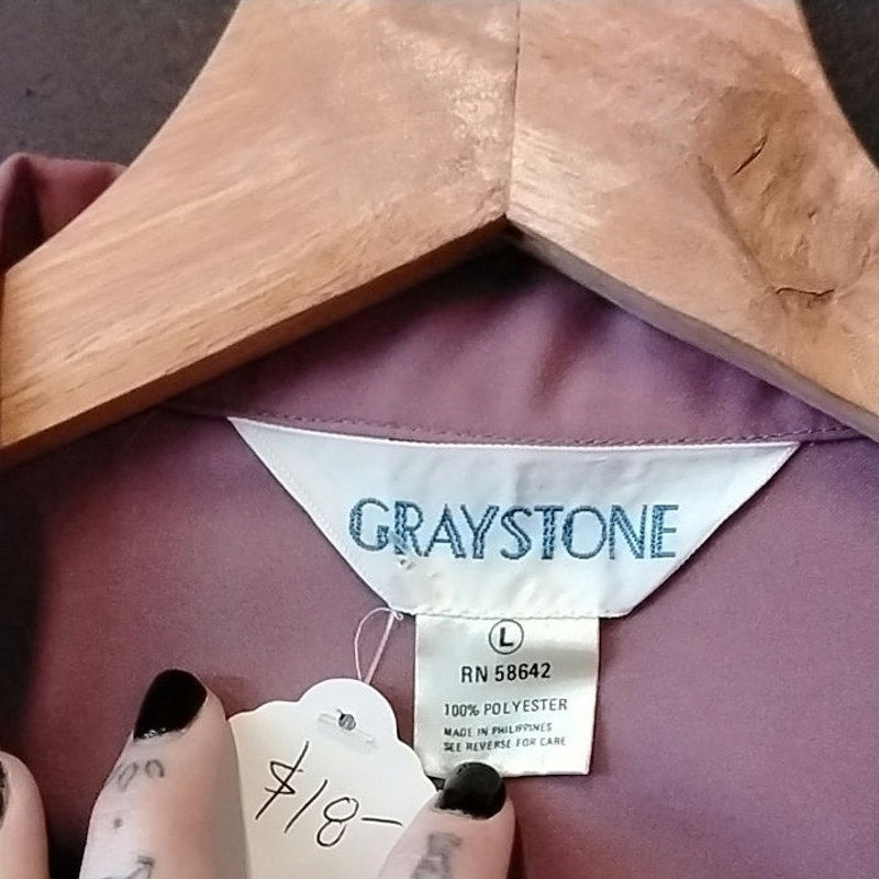 Mauve Vintage Graystone Blouse