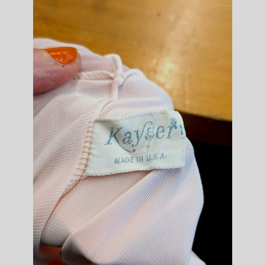 Vintage Pink Slip Dress