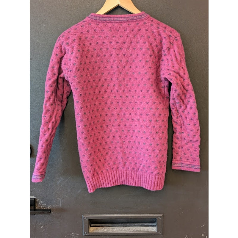 Eddie Bauer Pink Wool Cardigan