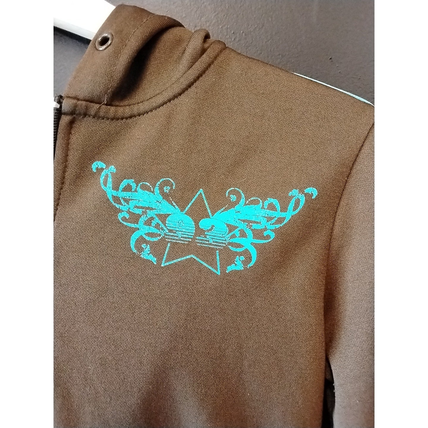 Arizona Brown and Teal 93 Zip-Up