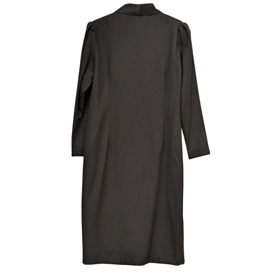 Vintage Black Formal Duster