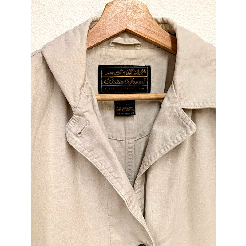 Eddie Bauer Tan Duster