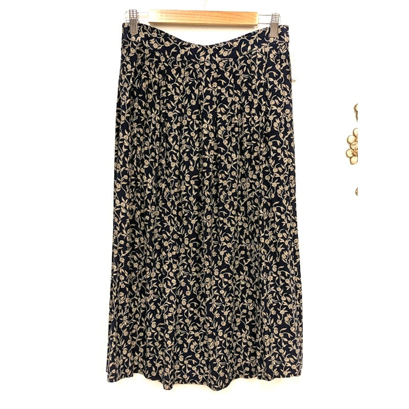 1990s H. Apparel Co. Midi Floral Skirt