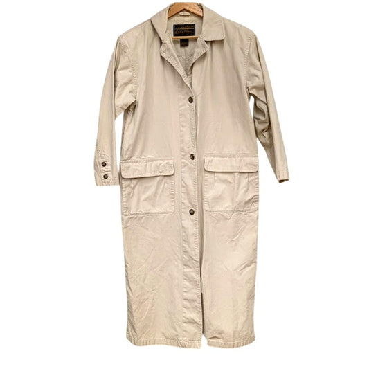 Eddie Bauer Tan Duster