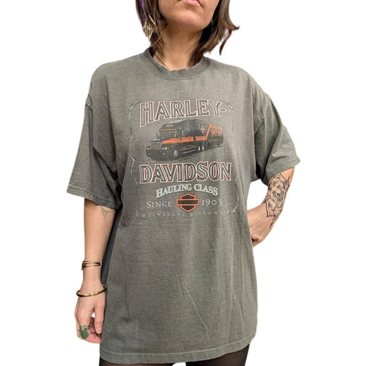 Vintage Eugene Oregon Harley Davidson Tee