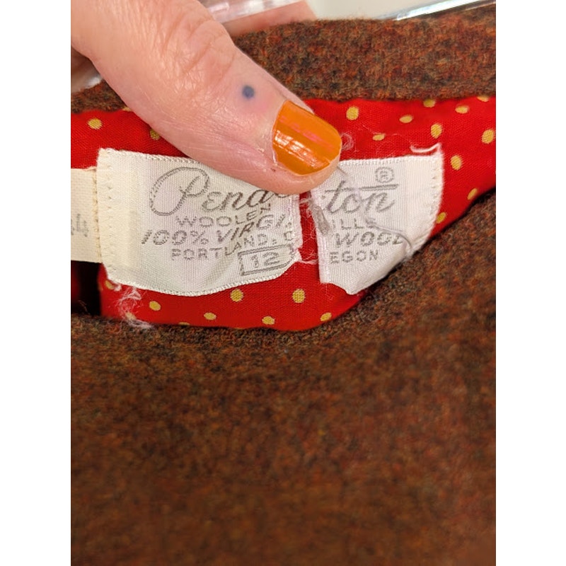 Pendleton 100% Wool Jacket and Skirt Set