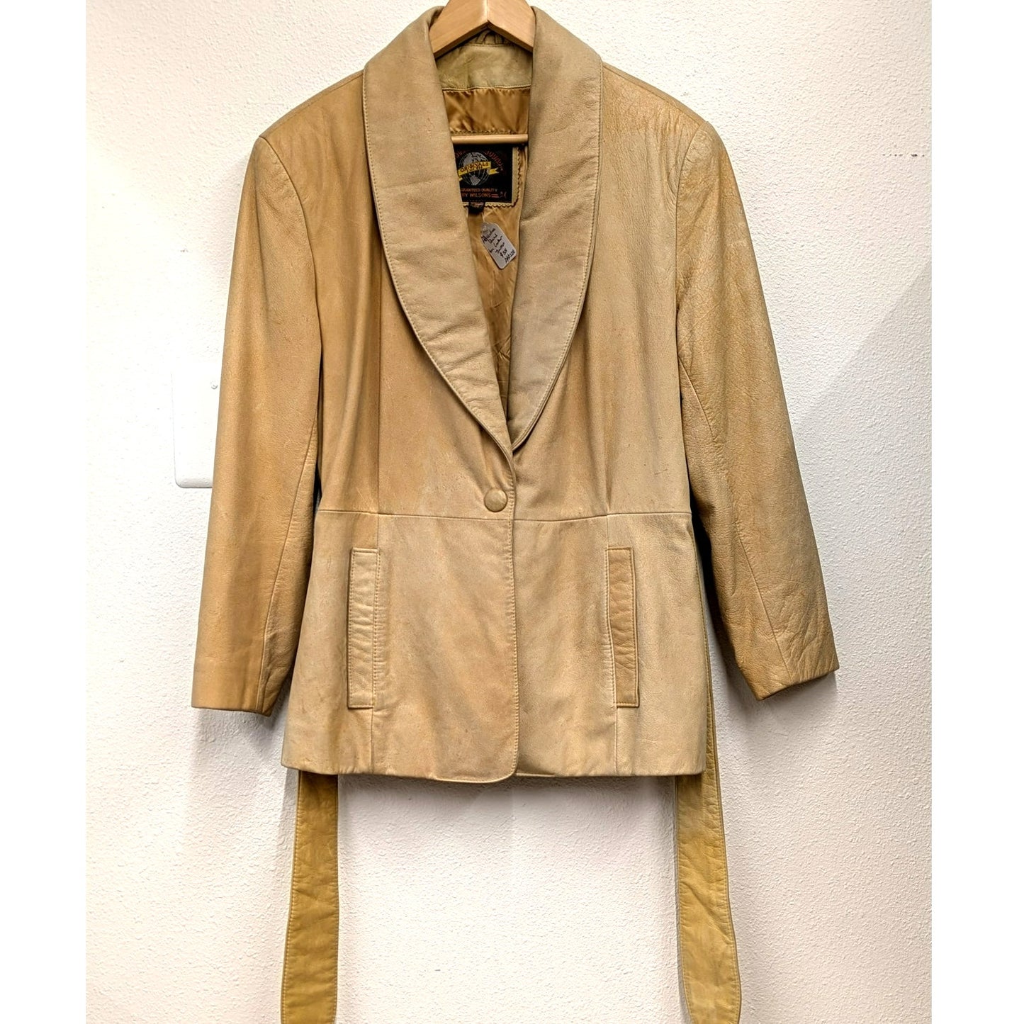 Adventure Bound Tan Leather Jacket