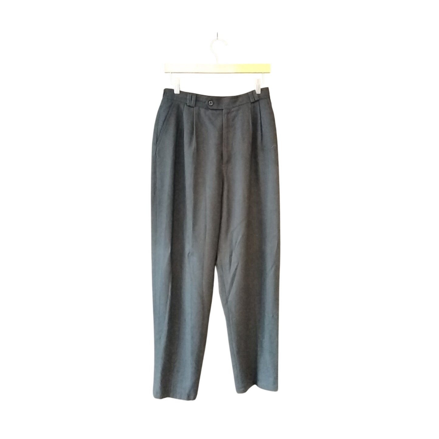 Fundamental Things Black Wool Trousers
