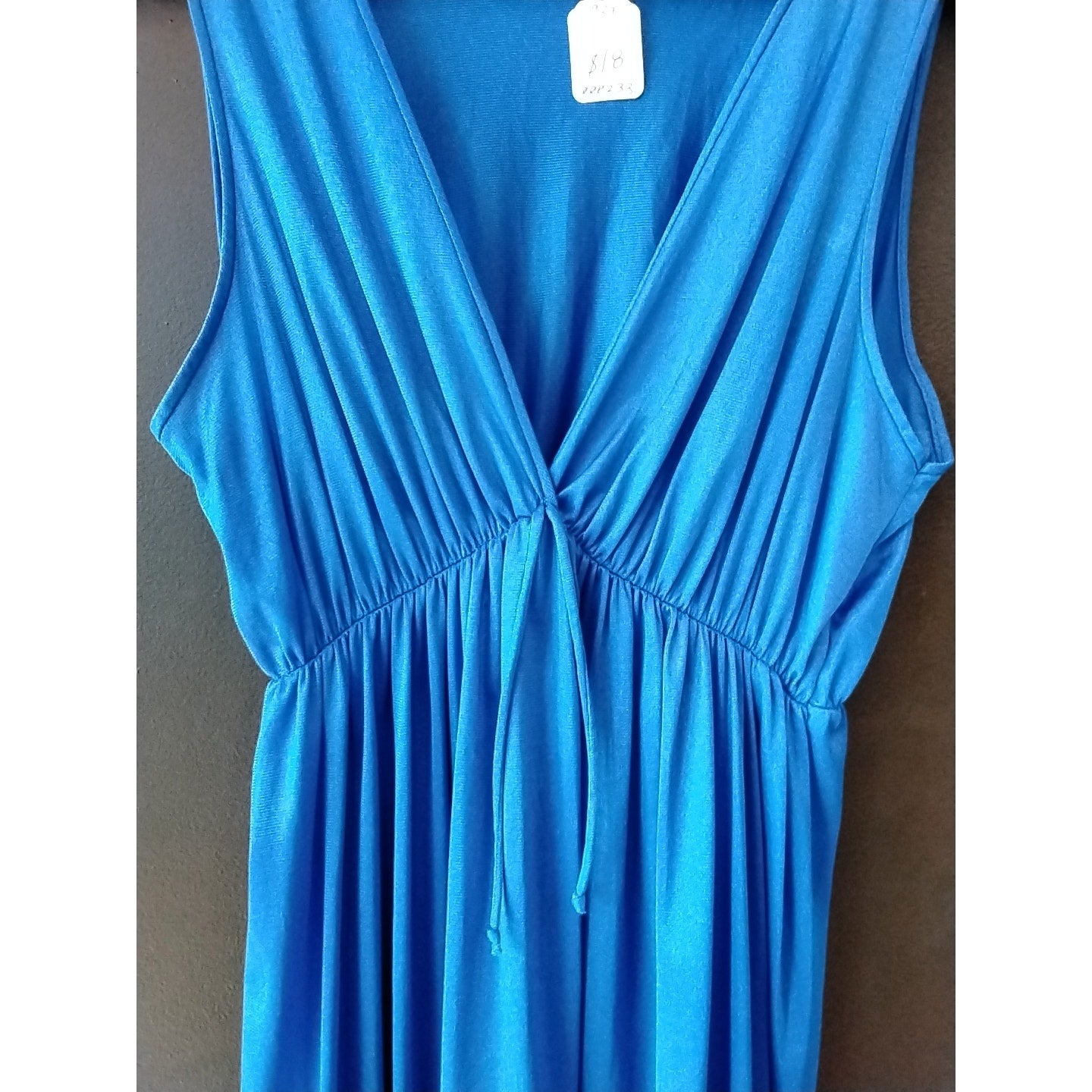 Vintage Blue Bonne Nuit Maxi Night Gown