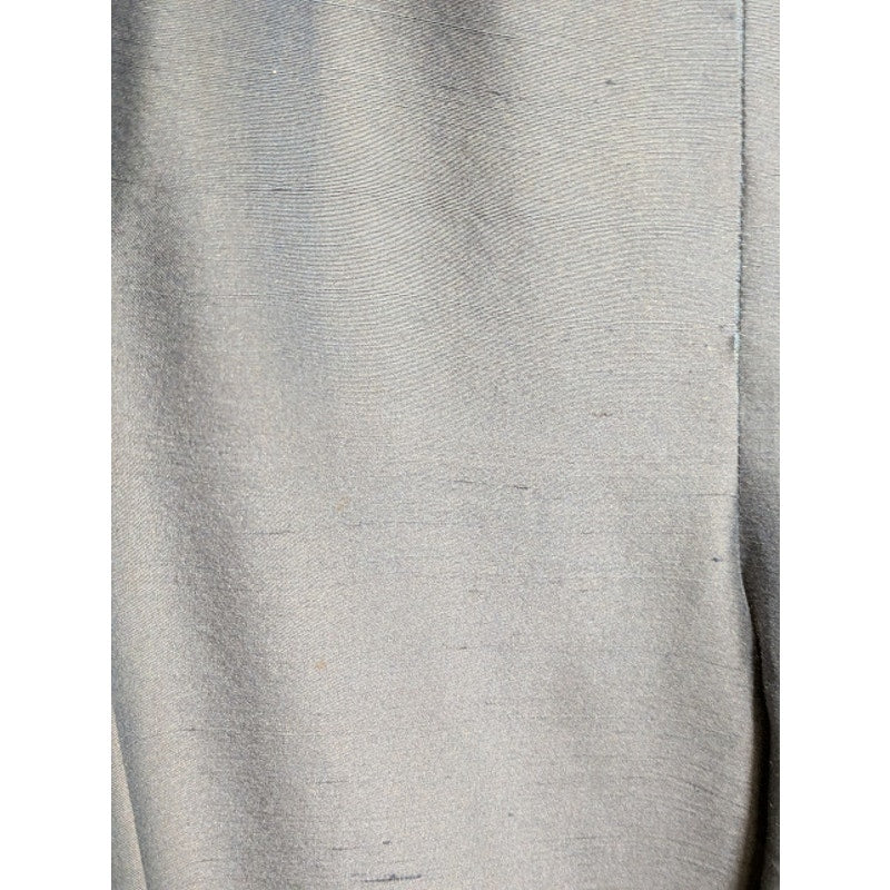 Valerie Stevens Petite Silk Navy Trousers