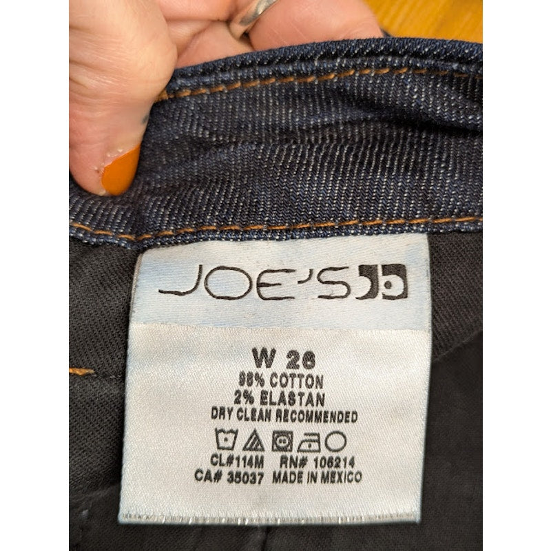 Joe's Dark Wash Wide Leg Jeans