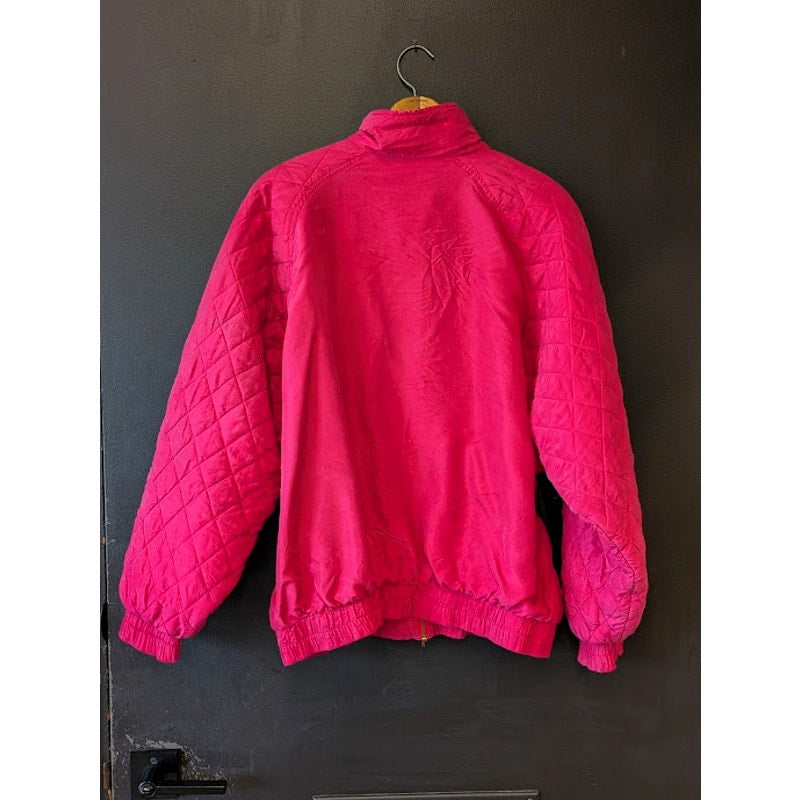 1980s Pink Lavon Silk Jacket