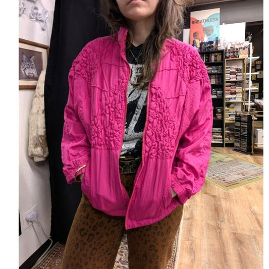 1990s ASR Pink Track Jacket