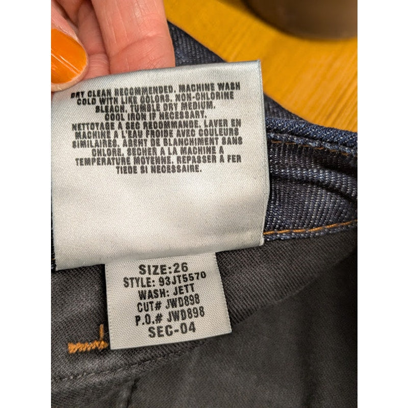 Joe's Dark Wash Wide Leg Jeans