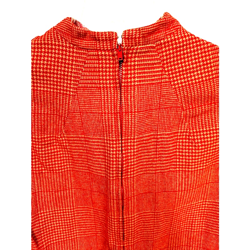 1970s Pendleton Wool Houndstooth Shirt/Skirt Set