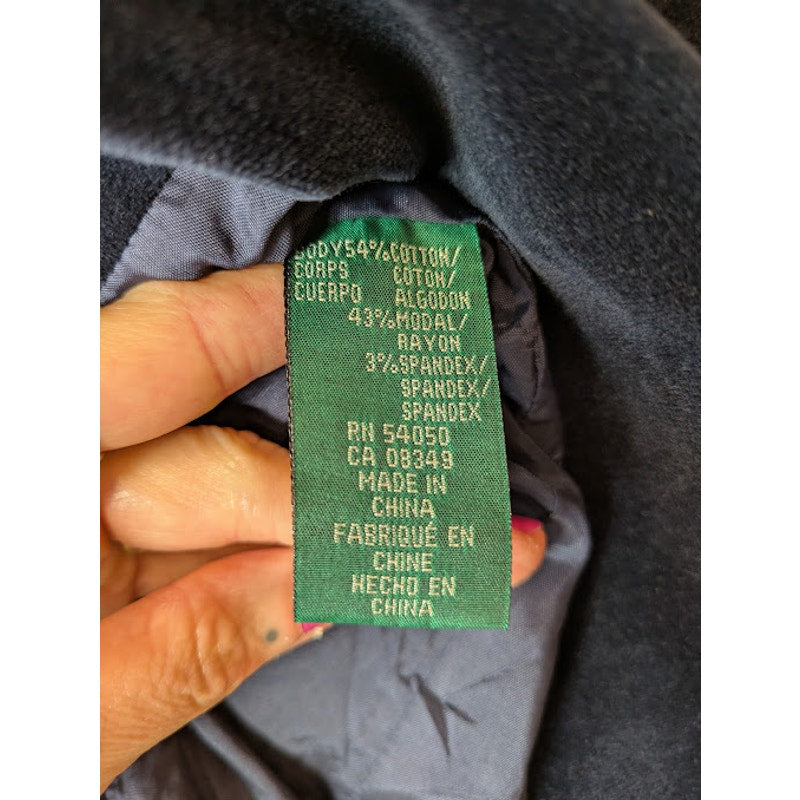 Ralph Lauren Navy Velvet Blazer