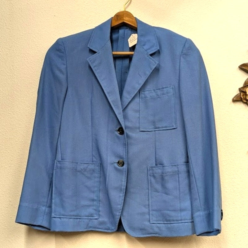 Vintage Baby Blue Blazer