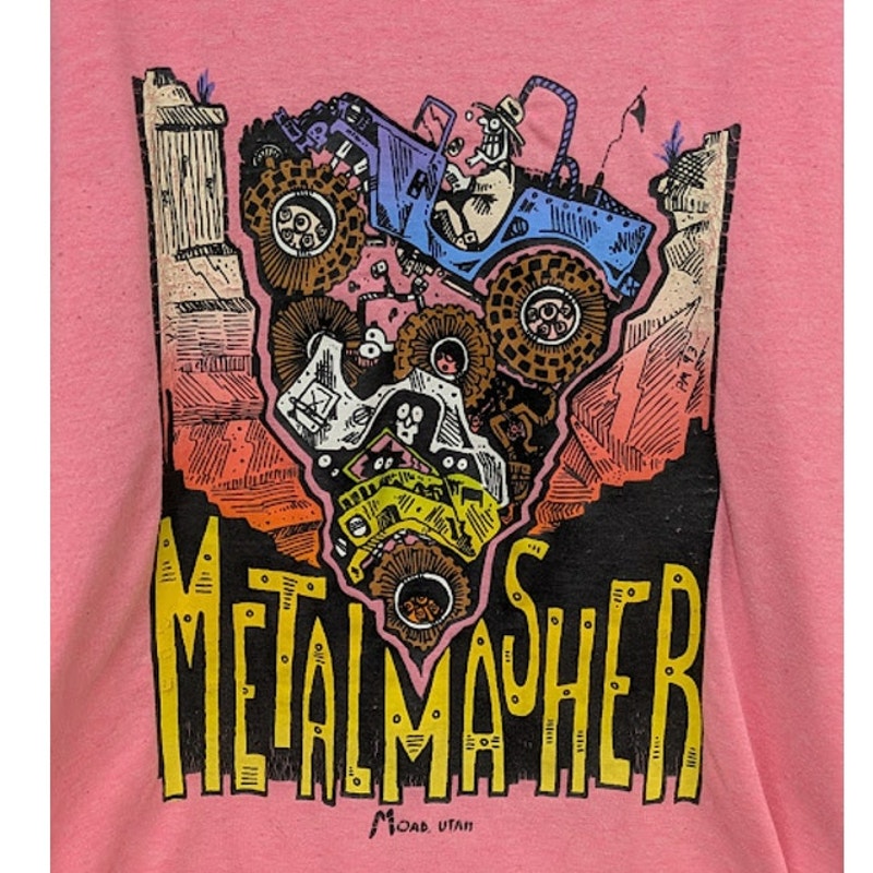 Pink Metal Masher Tank