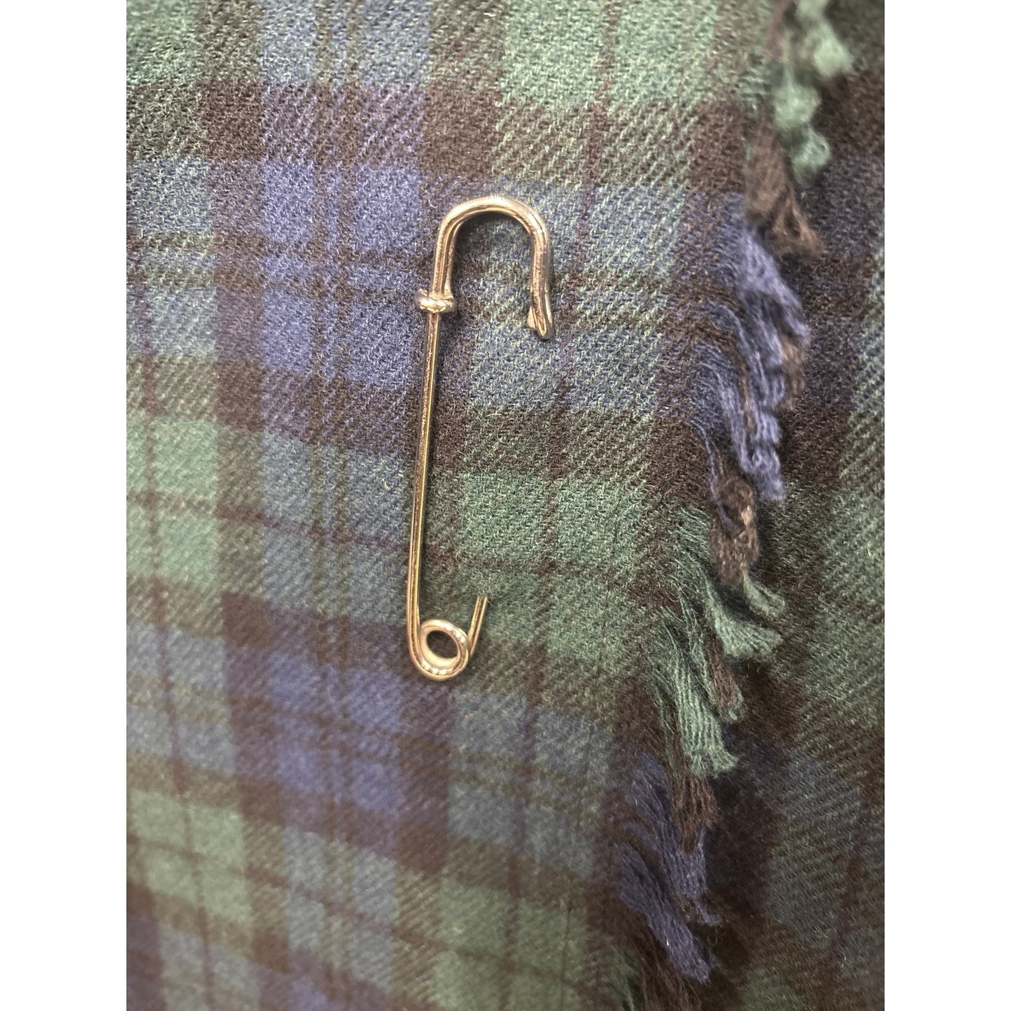 Vintage Pendleton Wool Plaid Wrap Skirt