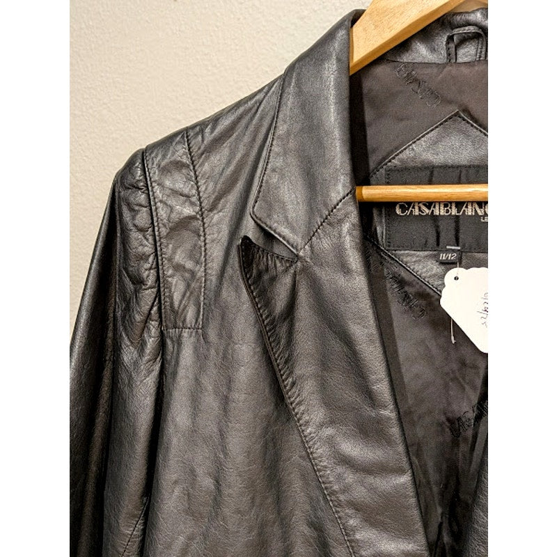 80s Casablanca Leather Jacket